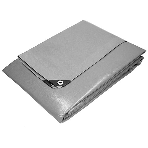 ECD Germany Bâche 6x12 m - Gris