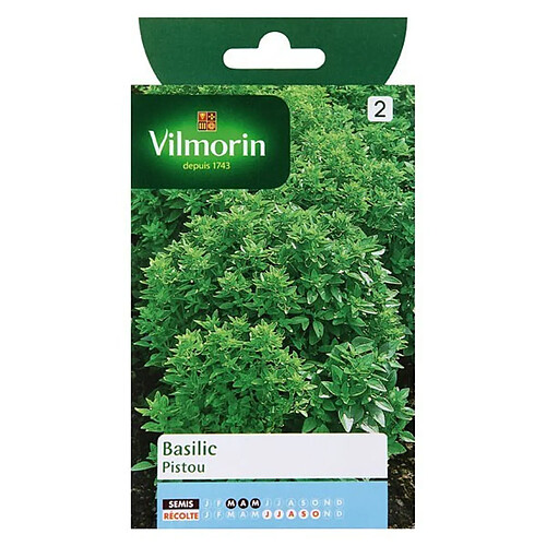 Vilmorin Graines Basilic Pistou