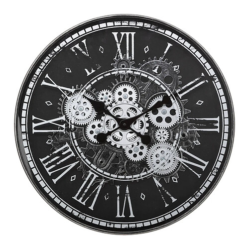 Atmosphera Horloge murale Izia - Noir