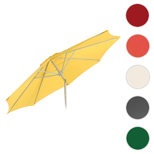Mendler Toile de rechange parasol - Jaune