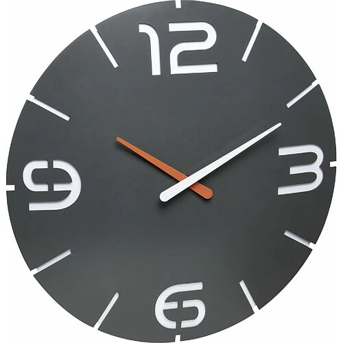 Tfa Horloge murale ronde - Noir