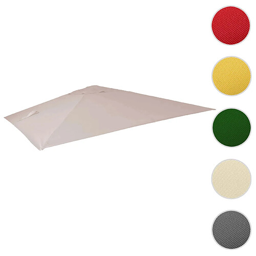 Mendler toile pour parasol - Crème-gris