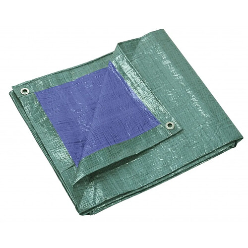 Bâche lourde imperméable et imputrescible 8 x 12m - PRB14008X12 - RIBITECH