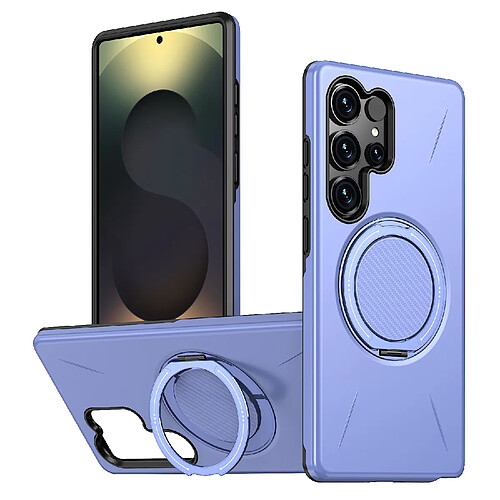Generic Home Pour Samsung A35 Étui de téléphone magnétique Pi avec support rotatif et protection~406