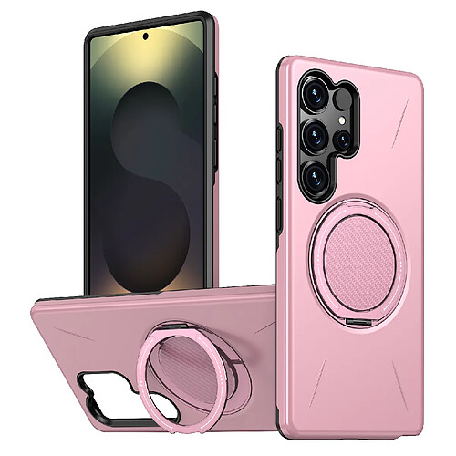 Generic Home Pour Samsung A57 Étui de téléphone magnétique Pi avec support rotatif et protection~432