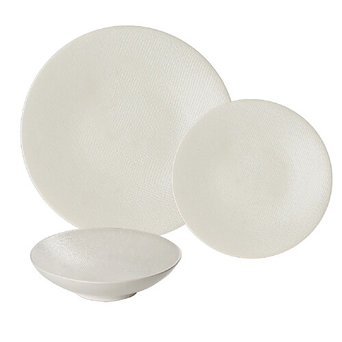 Table passion Service d'assiettes - Blanc