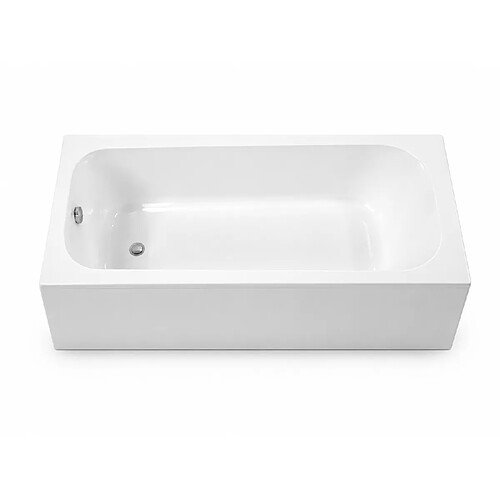 Otitec Baignoire MODAN - 170 x 70 cm - Angle gauche - Blanc