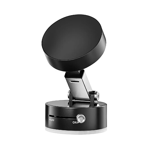 Avizar Support Magnétique Ventouse Voiture / Bureau Pliable Compatible MagSafe Noir