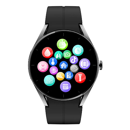 INF Montre intelligente avec appels ECG et Bluetooth Grey