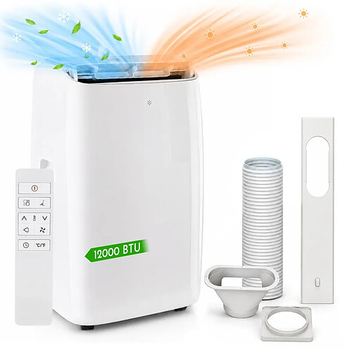 Climatiseur Mobile Réversible 12 000 Btu - 3,5 Kw - R290