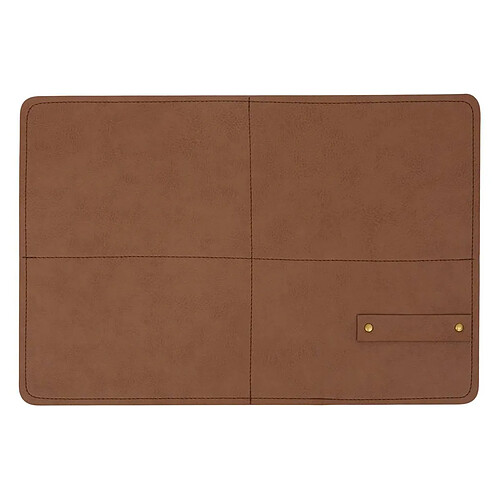 Secret De Gourmet Set de Table Rectangulaire Glenn 30x45cm Camel