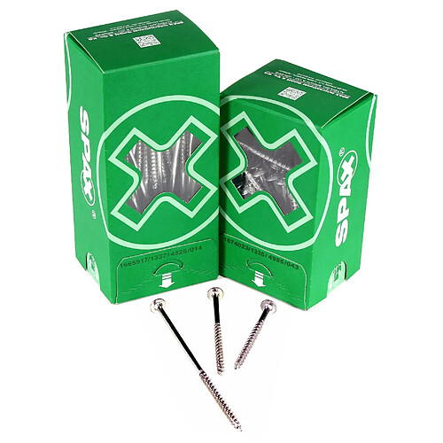 Spax HI.FORCE Vis charpente, 6,0 x 140 mm, T-Star - T30 4CUT, Wirox 500 pcs. ( 0251010601405 )