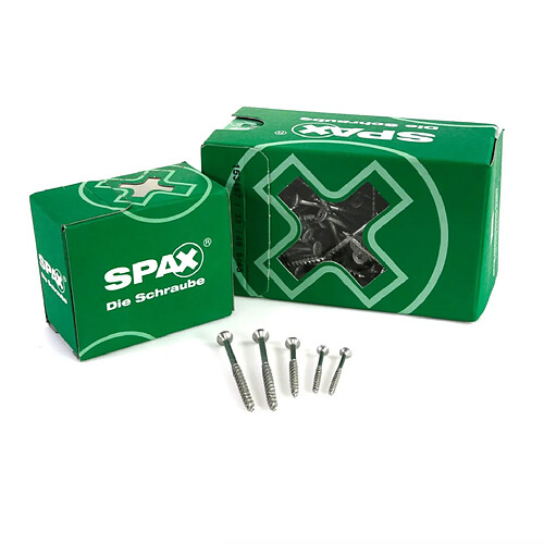 SPAX Vis universelle 5,0 x 60 mm TORX T-STAR plus T20 - WIROX - 4Cut 200 pcs.