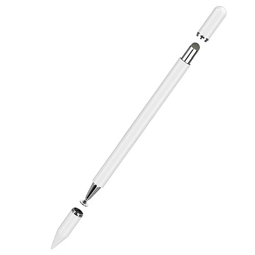 INF Stylet magnétique 2 en 1 pour écrans tactiles White