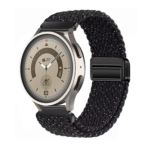 Generalia Bracelet sport élastique et respirant en nylon tressé avec fermoir magnétique,