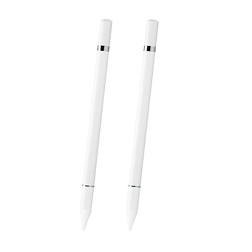 INF Stylet 2 en 1 avec fonction d'écriture Blanc