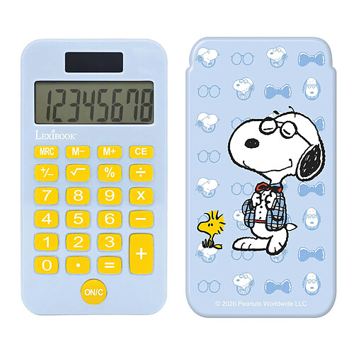 Lexibook Calculatrice de poche Snoopy