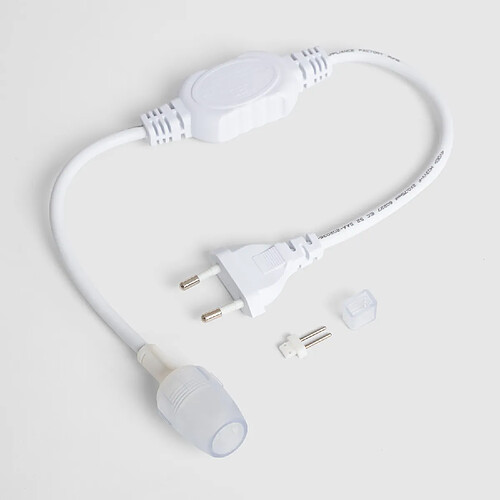 Ledkia Câble Rectificateur Ant-traction pour Ruban LED 220V AC SMD IP65 Largeur 12mm