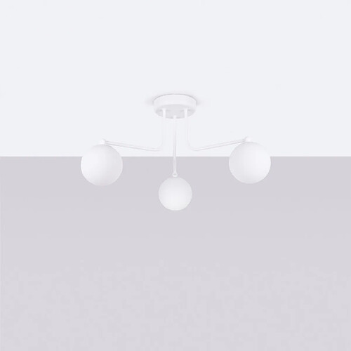 Sollux Lustre Zenaaar 3 blanc