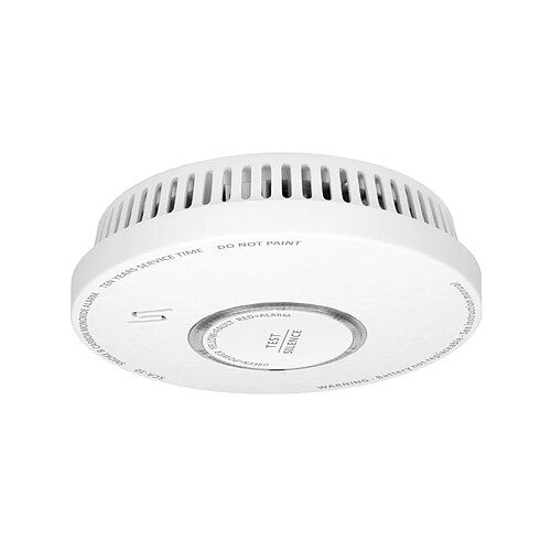 Alecto Détecteur de Fumée et Monoxyde Carbone 2 en 1 Autonomie 10 ans Blanc