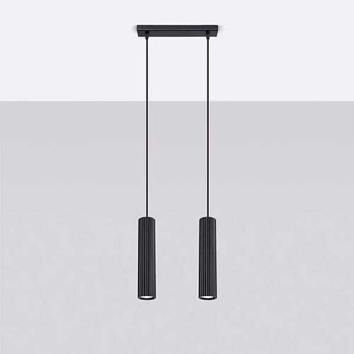 Sollux Lampe suspendue Elaen 2 noir