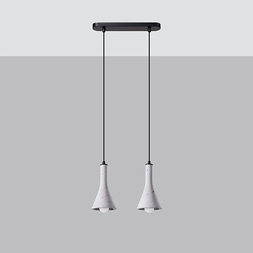 Sollux Lampe suspendue Lumiaon 2 béton