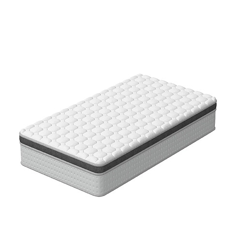 DEWINNER Matelas Ressorts Ensachés 90x190 cm Accueil mémoire de forme ép.30 cm