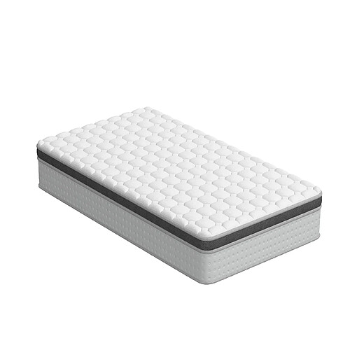 TEENO Matelas Ressorts Ensachés 90x190 cm SOMNIAE , Accueil Mémoire De Forme, 30 cm