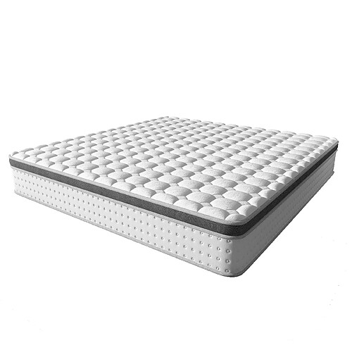 DEWINNER Matelas Ressorts Ensachés 140x190 cm Accueil mémoire de forme ép.30 cm