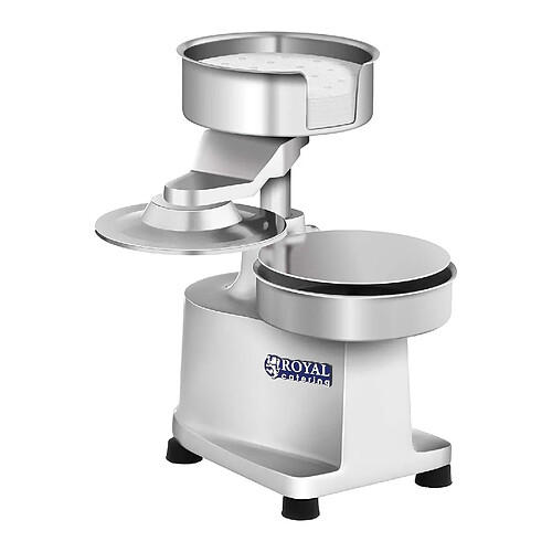 Royal Catering Presse à hamburger manuelle, 15 cm de diamètre + 500 disques de papier