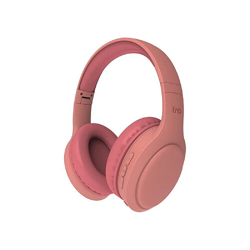 TNB T’NB TONALITY CBTONEPK - Casque Bluetooth circum-aural - Terracotta - Arceau pliable - USB-C