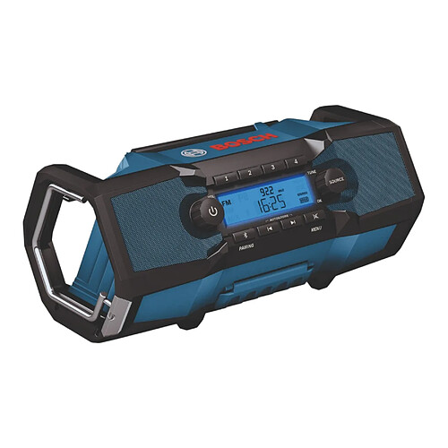 Bosch GPB 18V-2 C Radio sans fil 18 V FM / AUX / Bluetooth / IP54 Solo (06014A3000) - sans batterie, sans chargeur