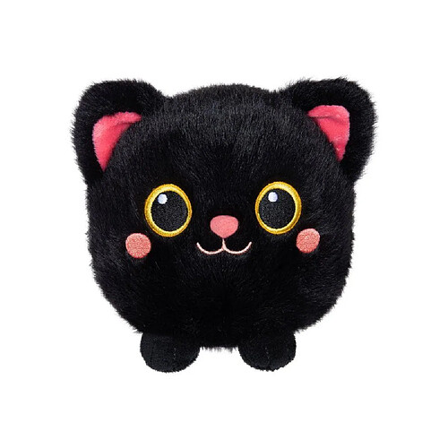 Gipsy Toys Moko Maru Kitty - Chat en peluche 20 cm - Noir