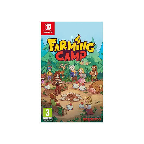 Microids Farming Camp Standard - Jeu Nintendo Switch - Gestion solo de ferme