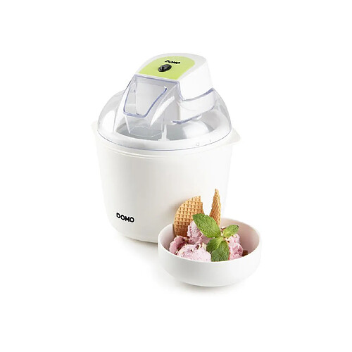 DOMO DO9304I - Machine à glace 1,5 L - Sorbet et yaourt glacé