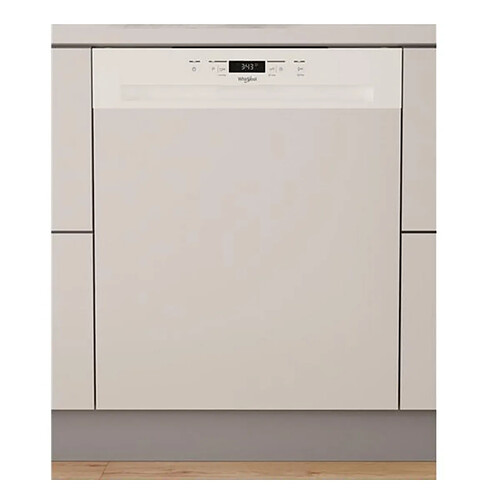Lave-vaisselle 60cm 14 couverts 46bd intégrable avec bandeau - W3PFD636W - WHIRLPOOL