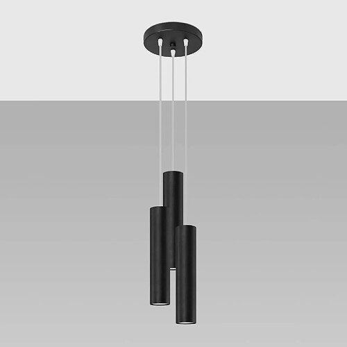 Sollux Lampe suspendue Noraaena 3P noir