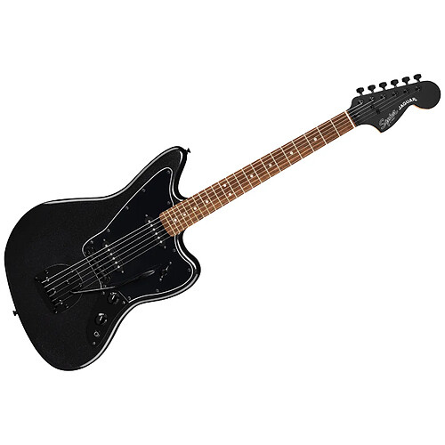 Limited Edition Affinity Series Jaguar Metallic Black Squier by FENDER