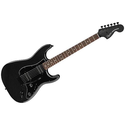 Limited Edition Affinity Series Stratocaster HH Metallic Black Squier by FENDER