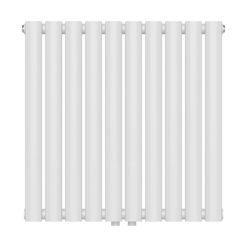 Helloshop26 Radiateur à panneau design plat 449 watts acier 60 x 60 cm blanc 03_0010447