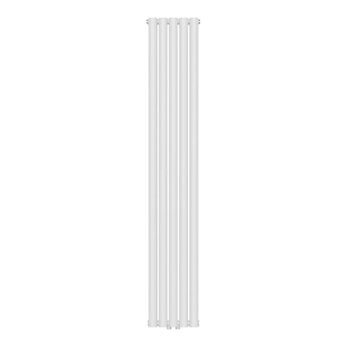 Helloshop26 Radiateur à panneaux design double 1122 watts acier 180 x 30 x 8 cm blanc 03_0010475
