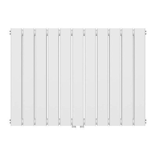 Helloshop26 Radiateur à panneaux design double 1097 watts acier 60 x 80 cm blanc 03_0010471
