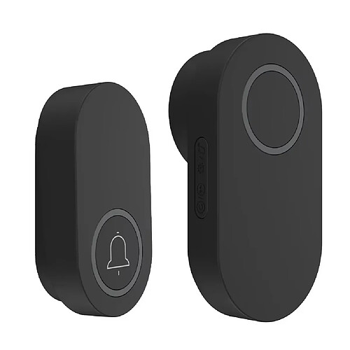 ByteLike Sonnette sans fil auto-alimentée 1 émetteur 1 récepteur