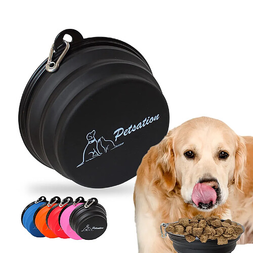 Gamelle pour Chien Pliable [L'Original] – Bol de Voyage, écuelle, Abreuvoir pour Chien – id