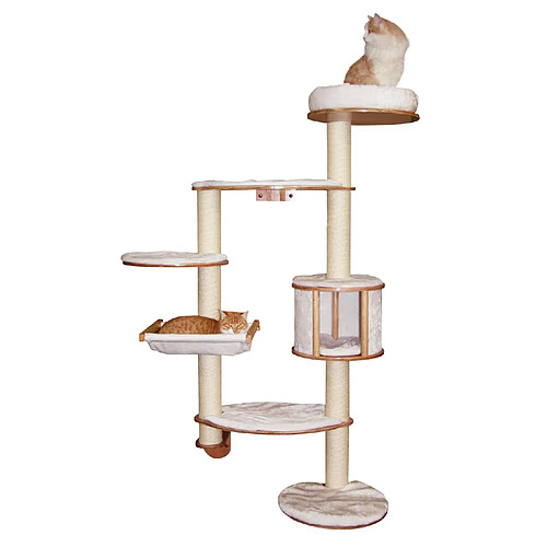 Arbre à chat maisonnette Dolomit XL - Beige