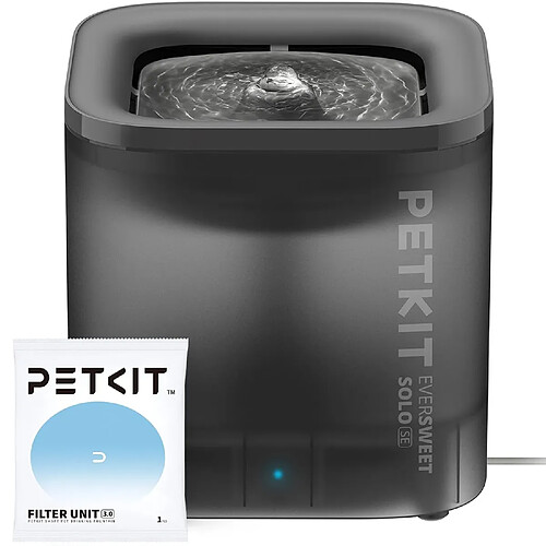 CYBERTAIL Fontaine à Eau pour Chats, avec Pompe à Eau sans Fil, Moins de 25dB, Filtre 3.0,
