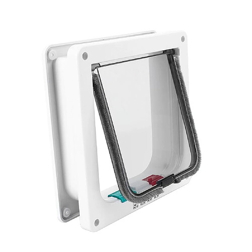Chatière intelligente pour chats - Porte blanche S M L & Super Super