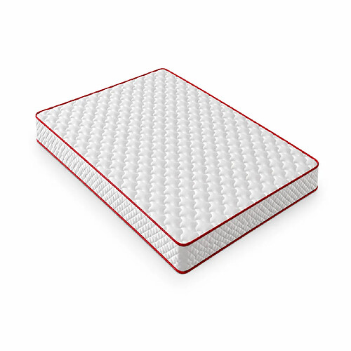 DAGOSTINO HOME Matelas Mousse 160x200 Duc - Ferme - Réversible - Côté Été/hiver - H8 Cm