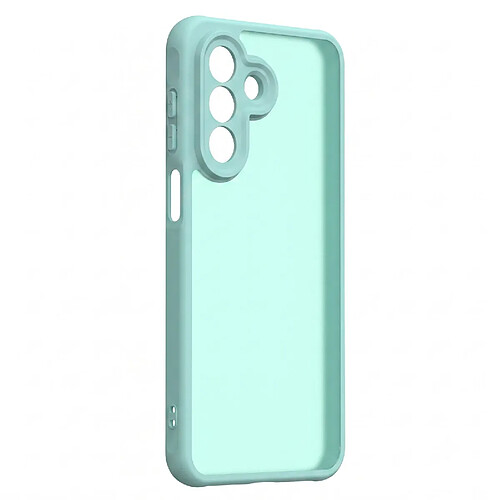 Avizar Coque pour Galaxy A27 avec Dos Givré et Contours Renforcés Antichoc Vert pâle
