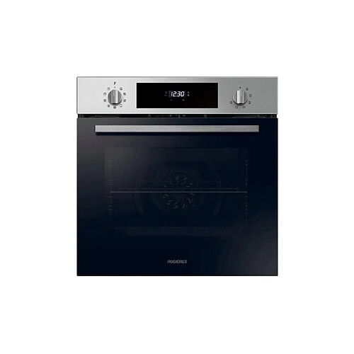 Rosières RFC31P5879IN - Four encastrable pyrolyse - Porte froide - 70 L - Inox